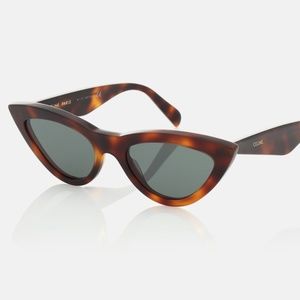 Celine CL40019 Brown Cat Eye Sunglasses